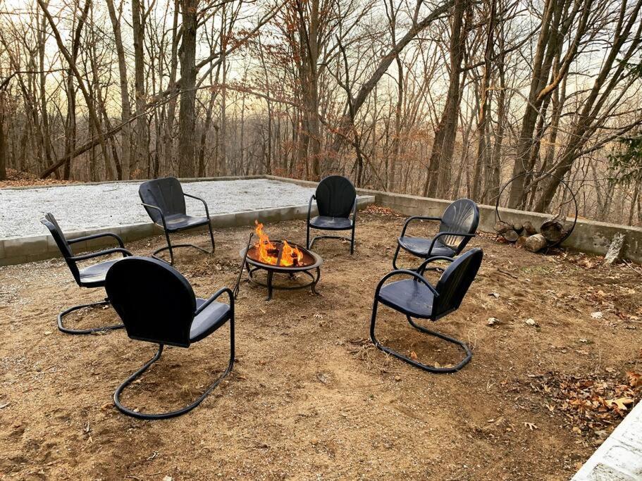 Finn'S Hideaway -Modern Family River Home Keokuk Kültér fotó